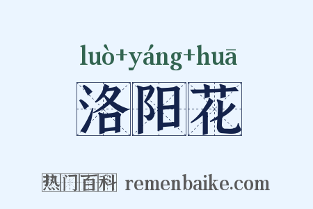 洛阳花是什么意思的图片